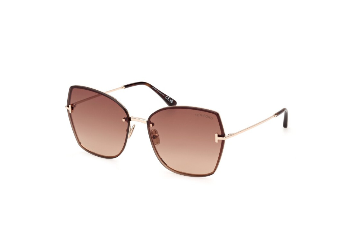 Lunettes de soleil Femme Tom Ford Nickie-02 FT1107 28F