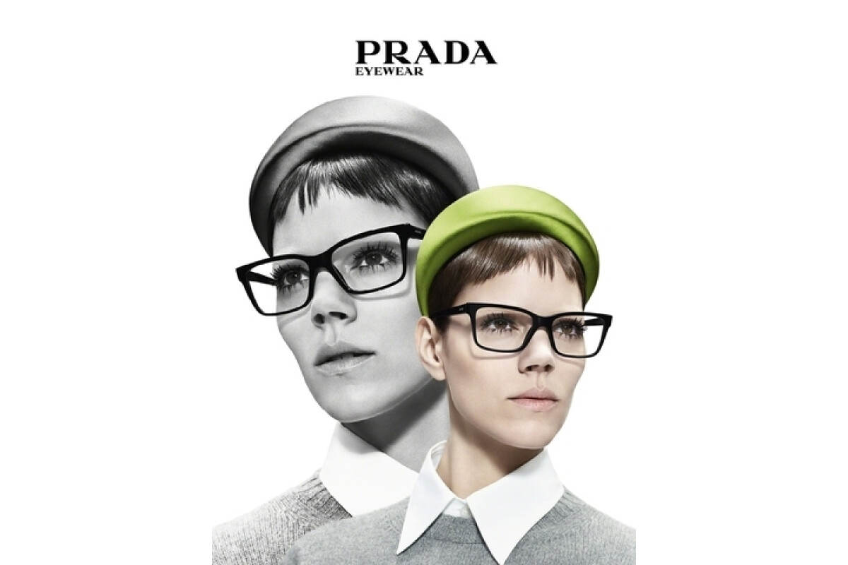 Eyeglasses Woman Prada  PR 17VV 1AB1O1