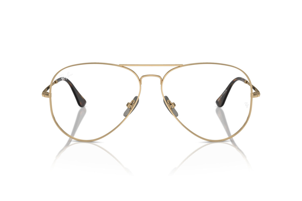 Eyeglasses Unisex Ray-Ban Aviator Titanium RX 8789 1247