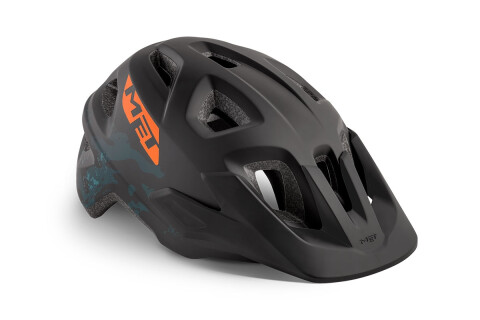 Bike helmet MET Eldar nero camo opaco 3HM117 NE1