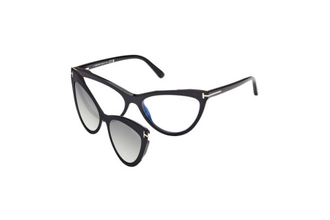 Bril Tom Ford FT5896-B (001) + clip-on