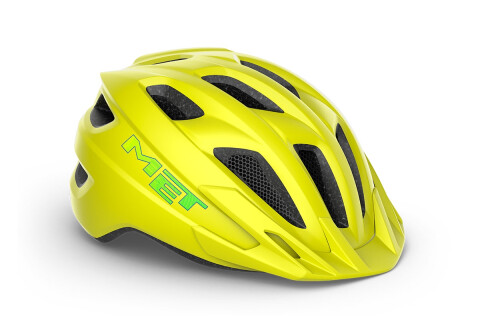 Casco MET Crackerjack lime opaco 3HM147 GI1