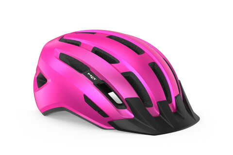 Bike helmet MET Downtown rosa lucido 3HM131 PK1