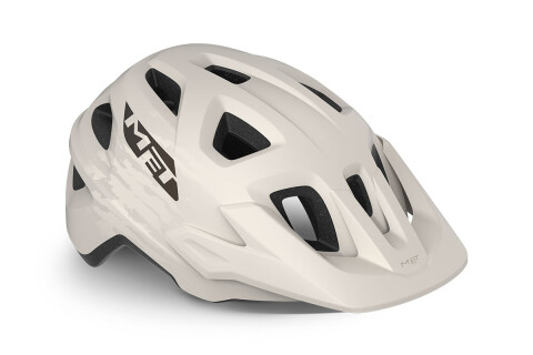 Bike helmet MET Echo mips bianco bronzo opaco 3HM128 BI2