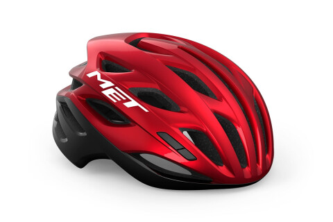 Casque de vélo MET Estro mips rosso nero metallizzato lucido 3HM139 RO1