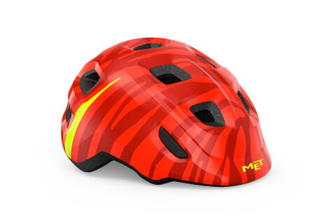 Casco MET Hooray rosso zebra lucido 3HM144 RZ1