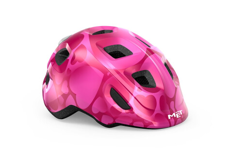 Bike helmet MET Hooray mips rosa cuori lucido 3HM145 PH1