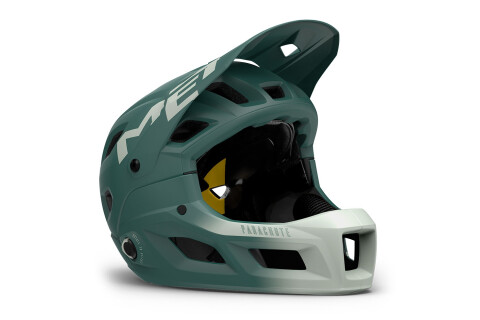 Casco MET Parachute mcr mips seaweed gray  opaco 3HM120 GN1