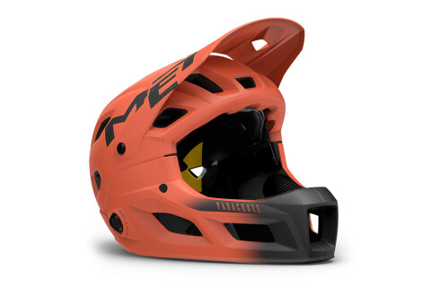 Casco MET Parachute mcr mips rust black opaco 3HM120 RD1