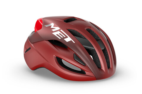 Bike helmet MET Rivale mips red dhalia opaco 3HM132 RD1