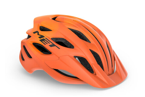 Casque de vélo MET Veleno arancione rust opaco 3HM138 OR1