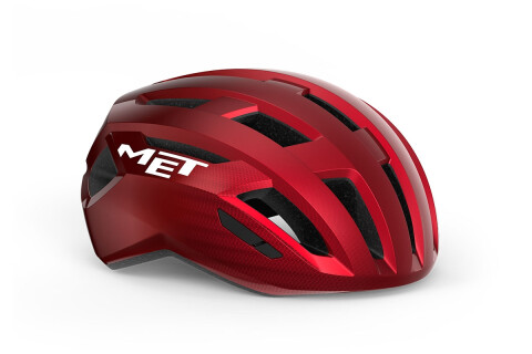 Casco MET Vinci mips rosso metallizzato lucido 3HM122 RO1