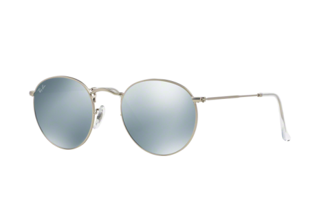 Occhiali da Sole Ray-Ban RB 3447 Round Metal Flash Lenses (019/30)