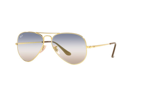 Солнцезащитные очки Ray-Ban Aviator metal ii Bi-Gradient RB 3689 (001/GD)