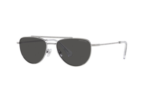 Swarovski SK7009 55 Cinza-claro espelhado prata & Prata Óculos de sol