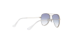 Sonnenbrille Ray-Ban Junior aviator RJ 9506S (212/19)