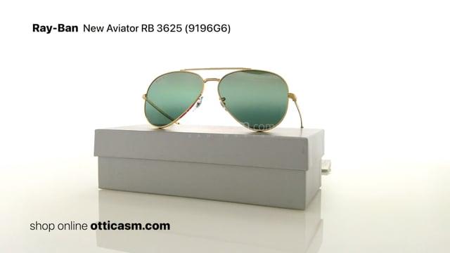 Sunglasses Ray-Ban New Aviator RB 3625 (9196G6) Unisex | Free Shipping Shop  Online
