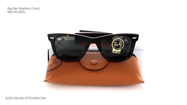 Sunglasses Ray-Ban Wayfarer Classic RB 2140 (902) Unisex | Free Shipping  Shop Online