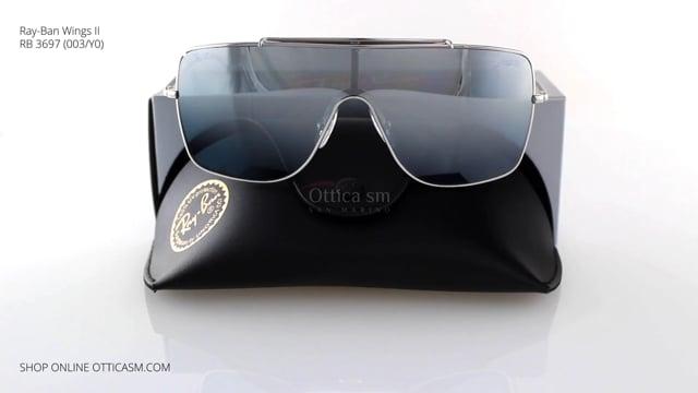 Sunglasses Ray-Ban Wings ii RB 3697 (003/Y0) Unisex | Free Shipping Shop  Online