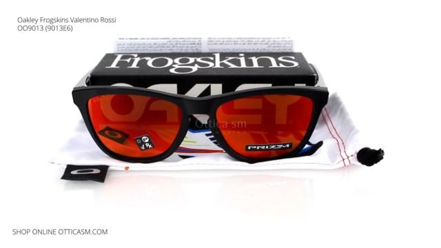 Sunglasses Oakley Frogskins Valentino Rossi OO 9013 9013E6