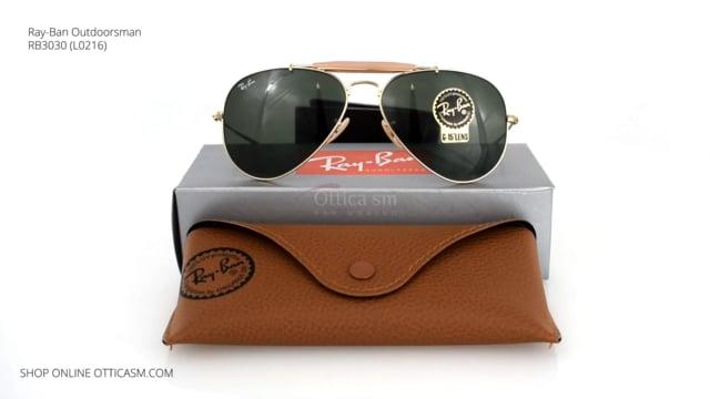 ray ban outdoorsman leather