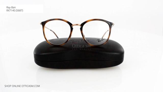 Eyeglasses Ray-Ban RX 7140 (5687) - RB 7140 5687 Unisex | Free Shipping  Shop Online