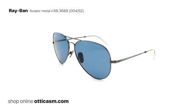 Occhiali da Sole Ray-Ban Aviator Titanium RB 8089 (165/S2)