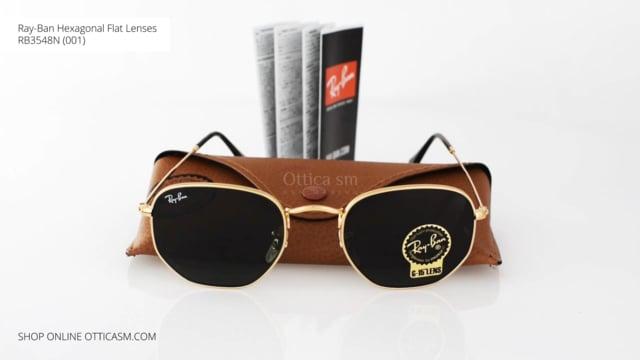 ray ban hexagonal flat