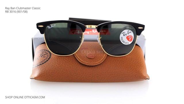 ray ban clubmaster classic 3016