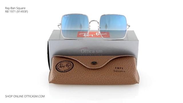 square 1971 ray ban