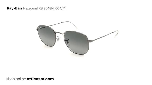 Occhiali da Sole Ray-Ban Hexagonal RB 3548N (004/71)