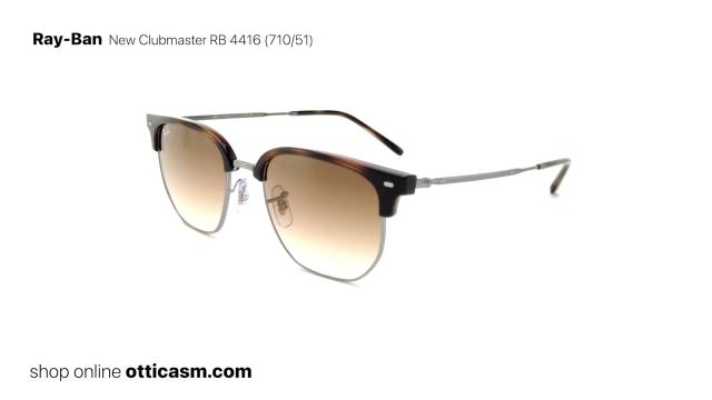 Occhiali da Sole Ray-Ban New Clubmaster RB 4416 (710/51)