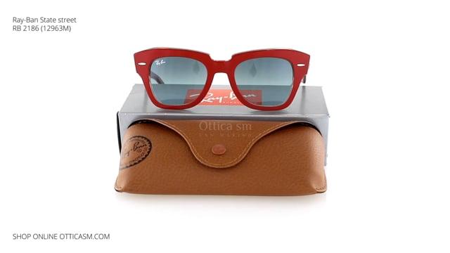 Sunglasses Ray-Ban State Street RB 2186 (12963M) Unisex | Free Shipping  Shop Online