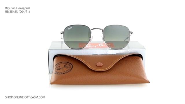 Sunglasses Ray-Ban Hexagonal RB 3548N (004/71) Unisex | Free Shipping Shop  Online