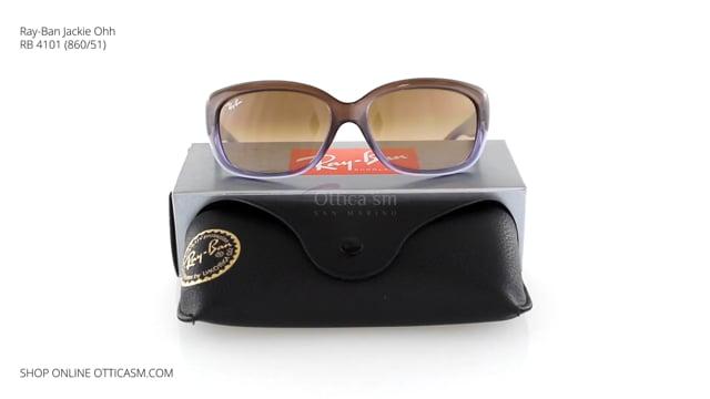 Sunglasses Ray-Ban Jackie Ohh RB 4101 (860/51) Woman | Free Shipping Shop  Online