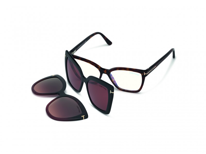 Brille Tom Ford FT5641-B (054) + CLIP-ON